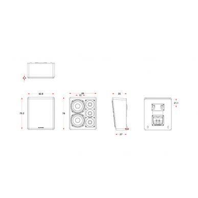 Настенная акустика Miller & Kreisel® MP150 Black